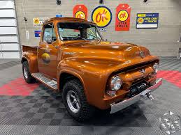 Image result for Orange 1954 Truck