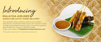 Ta emot instant sparbank med giltig malaysia airlines temptations kampanjkoder från kuponger rabatt. Enjoy Malaysia Airlines Signature Satay At Home Economy Traveller