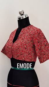 36 Ajrakh Blouses #ajrakhblouse #readymadeblouse #sareeblousedesigns