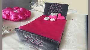 Diy barbie tufted bed made from a cereal box and cardboardsfollow us on facebook and instagram: How To Make A Bed For Barbie Doll Dolls Hacks For Kids And Parents Youtube