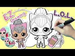 Maybe you would like to learn more about one of these? Lol Doll Coloring Pages Kitty Queen Coloring And Drawing
