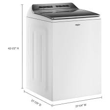 Purchased a whirlpool washer & dryer set from costco canada and received the units the end of august 2019. Whirlpool 5 3 Cu Ft Smart Capable Top Load Washer With Load Go Dispenser Costco