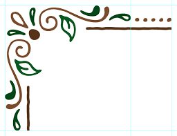 Create A Pattern Brush In Illustrator Page Borders Design Boarder Designs Clip Art Borders