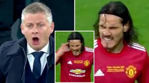 Check spelling or type a new query. Ole Gunnar Solskjaer And Edinson Cavani Appear To Clash In Heated Exchange After Villarreal Goal