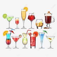 Set Stielglaser Und Glaser Mit Cocktail Cocktail Glas Wein Png Und Vektor Zum Kostenlosen Download In 2021 Stemware Cocktails Vector Beer Glassware