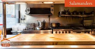 They can be used to crisp up the top of dishes. Salamanders Cooksinfo