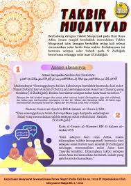 Waktu doa hari ini di kuala perlis akan bermula pada 04:51 (matahari terbit) dan selesai di 19:38 (isyak). Takbir Muqayyad Jabatan Mufti Negeri Perlis Facebook