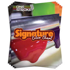 Signature Color Book: Color chart for opaque ink series | One Stroke Inks