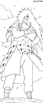 Printable madara uchiha naruto coloring page. Edo Madara By Amine2588 On Deviantart