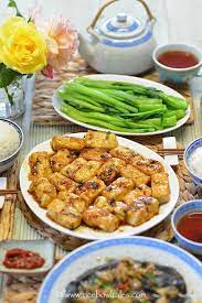 rice bowl tales 自家製照燒醬豆腐pan fried tofu cooked in homemade teriyak pan fried tofu tofu cooking