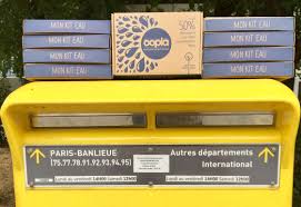 Kit Eau La Poste Lettre Verte Livraison Ecologique Kit Emballage Carton Livraison
