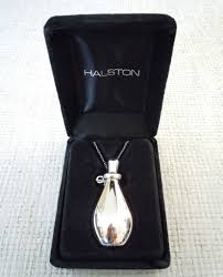 Eau de cologne spray 3.4 oz / 100 ml unboxed. Iconic Elsa Peretti For Halston Perfume Necklace In Box Circa 70s 80s Sarara Couture Perfume Necklace Elsa Peretti Halston Perfume