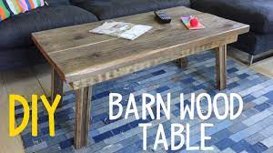 Authentic barn wood furniture, custom kitchens, barn wood flooring and hardwood flooring! Build A Simple Barn Wood Table Rustic Mod Youtube