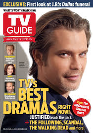Tv Guide Back Issue Feb 25 13 Digital In 2020 Tv Guide Olyphant Tv
