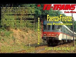 Fermata treno vicina a via faentina a firenze. 1 7 Faentina Faenza Firenze In Cabina Di Guida Della Aln 668 Youtube