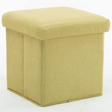 Boraam Folding Storage Ottoman In Mustard Yellow 24004 Visit your local at home store to purchase and find more affordable ottomans & benches.