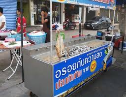 ป กพ นในบอร ด เตาเผาปลาแบบหม นอ ตโนม ต เตาย างปลา ย างไก
