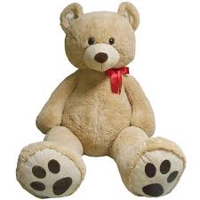 Of course, seeing a giant, dancing teddy bear is pretty hilarious and unexpected, but after the kids prank their mom, they go in search of a more captive audience. 6 Ft Tall Stuffed Teddy Bear Cream Walmart Com Walmart Com