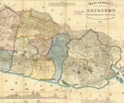 Do not change city or country names in this field. General Map Of The Republic Of El Salvador 1858 World Digital Library