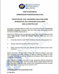 Terlampau banyak stigma negatif yang sering dilemparkan apabila mendengar tentang kolej vokasional. Isu Svm Dvm Laluan Kolej Vokasional Melaka Tengah Facebook