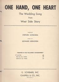Your Place To Buy And Sell All Things Handmade West Side Story West Side Story Lyrics Sheet Music