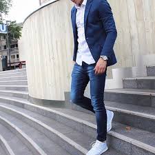 Black Blazer With Jeans Men Pin By Chang Wankok On Formal Business Casual Mens Business Casual Outfits Business Casual Men Business Casual Outfits
