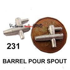 How to open a behr simple pour paint can? Barrel Pour Spout 2pcs 3 4 L Unfinished Diy Metal Miniature For Dollhouse Do It Yourself