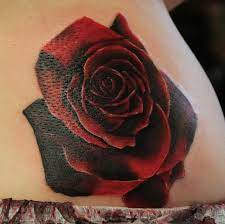 Dark Black And Red Rose Rose Tattoos For Women Red Rose Tattoo Rose Tattoo