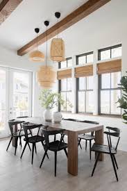 Shop our selection of modern contemporary dining room sets online or in a scandinavian designs store near you. Scandinavian Neutral Dining Room With Basket Lights Hgtv