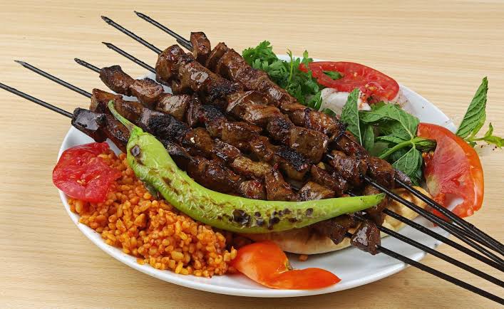 Liver Skewers