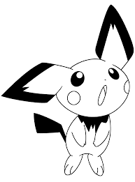 Pokemon Pichu Ausmalbilder