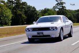 Halo Headlights Dodge Challenger White Dodge Challenger Dream Cars