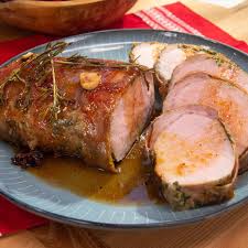 Prosciutto Wrapped Pork Loin Recipe Pork Loin Recipes Pork Food Network Recipes