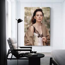 Daisy Ridley Sexy Female Star Poster (14) Canvas Wall Art Prints Poster  Gifts Photo Picture Painting Posters Room Decor Home Decorative ...