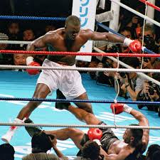 Boxing Heavweight Title Mike Tyson Vs Buster Douglas Fight In Studio Review Imasportsphile
