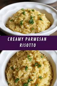 Creamy Parmesan Risotto Recipe Risotto Recipes Risotto Recipes Easy Risotto Recipes Parmesan