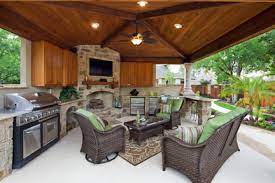 Browse photos from australian designers & trade professionals, create an inspiration a fantastic collection of 55 luxurious covered patio ideas in many different styles, including old world spanish. Download Covered Backyard Patio Designs Background Homelooker