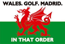 The moment wayne hennessy and gareth bale spot the, ' wales. Wales Golf Madrid Flag Available To Buy Flagsok Com