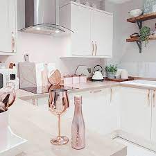 4 rose gold faux leather placemats and coasters set. Pin On Kitchen Decor