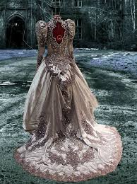 Steampunk Wedding Gowns Victorian Gothic Steampunk Bustle Ghost Wedding Formal Dress M L Steampunk Wedding Gown Vintage Gowns Vintage Dresses