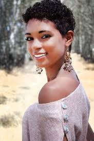 This is a nice way to style tightly curled hair where it is kept short from all sides. African American Hair After Chemo Google Search Natural Hair Styles Curly Hair Styles Naturally Short Natural Hair Styles