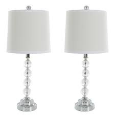 4.3 out of 5 stars with 11 ratings. Table Lamps Set Of 2 Faceted Crystal Balls 2 Led Bulbs Included By Windsor Home Overstock 14681098