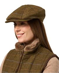Alan Paine Ladies Combrook Tweed Cap