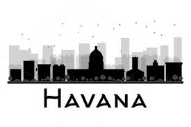 Black And White Denver Skyline Silhouette Havana City Skyline Silhouette By Igor Sorokin On Creativemarket Sketch Of Places Havana City Skyline Silhouette City