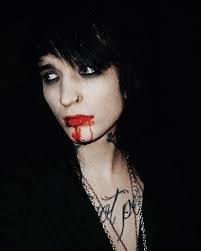 Blood red sheets are my favorite 🩸🦇