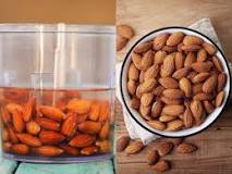 What is the proper way to eat almonds?