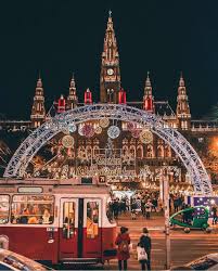 Vienna Austria At Christmas Vienna Christmas Christmas Markets Europe Christmas In Europe