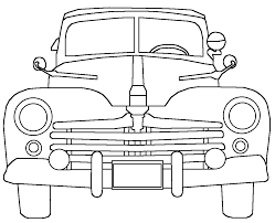 Line Drawing Of Old Cars Connected Lines Software And Information To Help Creative People Cars Coloring Pages Coloring Pages Truck Coloring Pages