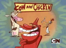 Cow and chicken on cartoon network. Cow And Chicken Gifs Wifflegif