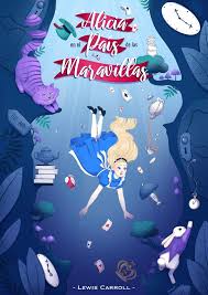 Alice In Wonderland Book Cover Illustration By Ana Bidault In 2020 Alice In Wonderland Illustrations Alice In Wonderland Book Book Cover Illustration